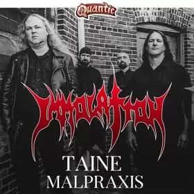 Concertul Immolation va fi deschis de Taine si Malpraxis