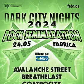 Dark City Nights 2024 - Rock Semimarathon, in club Fabrica