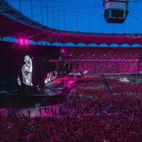 Trupa Coldplay a sustinut doua show-uri memorabile pe Arena Nationala din Bucuresti