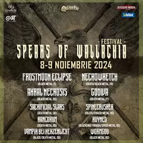 Line-up complet pentru Spears of Wallachia Festival in Quantic