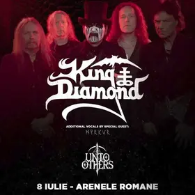 Concert King Diamond, Unto Others si Myrkur (special guest) la Arenele Romane