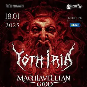 Program și detalii concert Yoth Iria, Machiavellian God, Dark Fusion, Karma Violens si False Reality