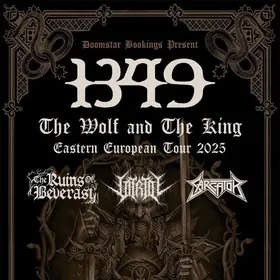 1349 și The Ruins Of Beverast vor sustine 2 concerte, unul in Bucuresti si unul la Cluj-Napoca