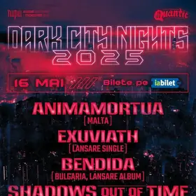 Dark City Nights 2025 aduce 6 trupe in club Quantic