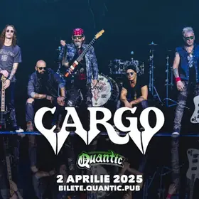 Concert Cargo in Quantic - trupa sarbatoreste 40 de ani