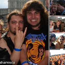 Poze cu publicul de la festivalul Rock the City