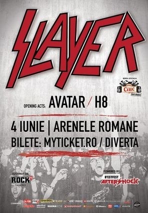 Slayer, 4 iunie 2012: a doua venire