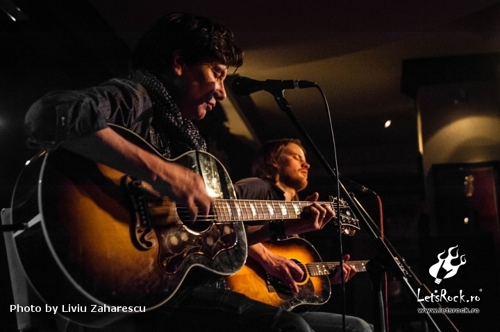 Galerie Foto Eric Martin si Alessio Velliscig in Hard Rock Cafe Bucuresti, 30 martie 2013