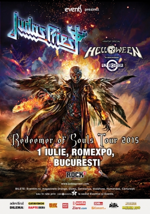 Cronica de concert Judas Priest la Romexpo, 1 iulie 2015