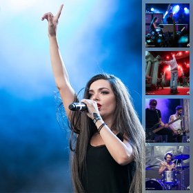 Galerie foto Evanescence, Fall Has Come si Sede Vacante la Arenele Romane, 29 iunie 2017