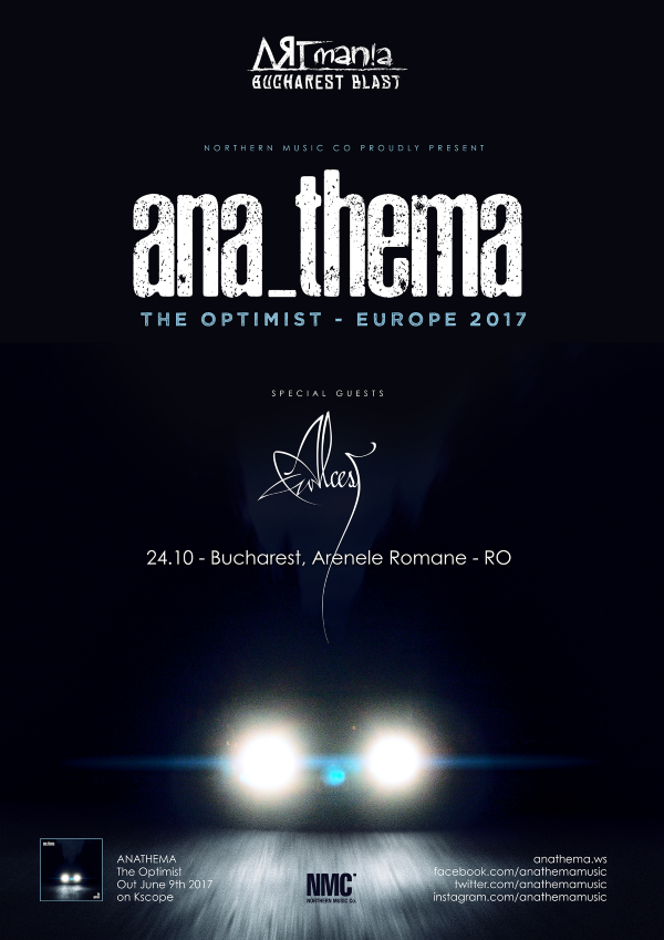 Cronica de concert Anathema la Arenele Romane