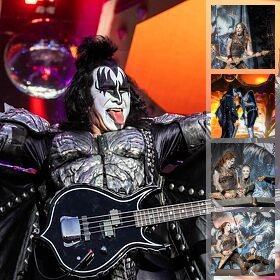 Galerie foto KISS la Rock The City, 16 iulie 2022