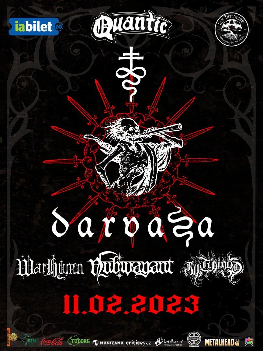 Cronică de concert Ill Tidings, Nubivagant, Warhymn și Darvaza în Quantic, 11 februarie 2023