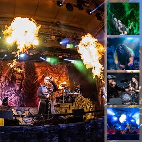 Galerie foto Powerwolf si Visions of Atlantis la Arenele Romane, 6 iunie 2023