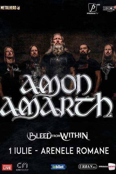 Cronică de concert Bleed from Within și Amon Amarth la Arenele Romane, 1 iulie 2023