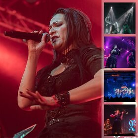 Galerie foto concert Sirenia la Quantic, 16 februarie 2024