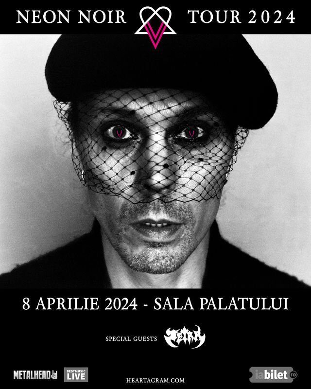 Cronică de concert Ville Valo la Sala Palatului, 8 aprilie 2024