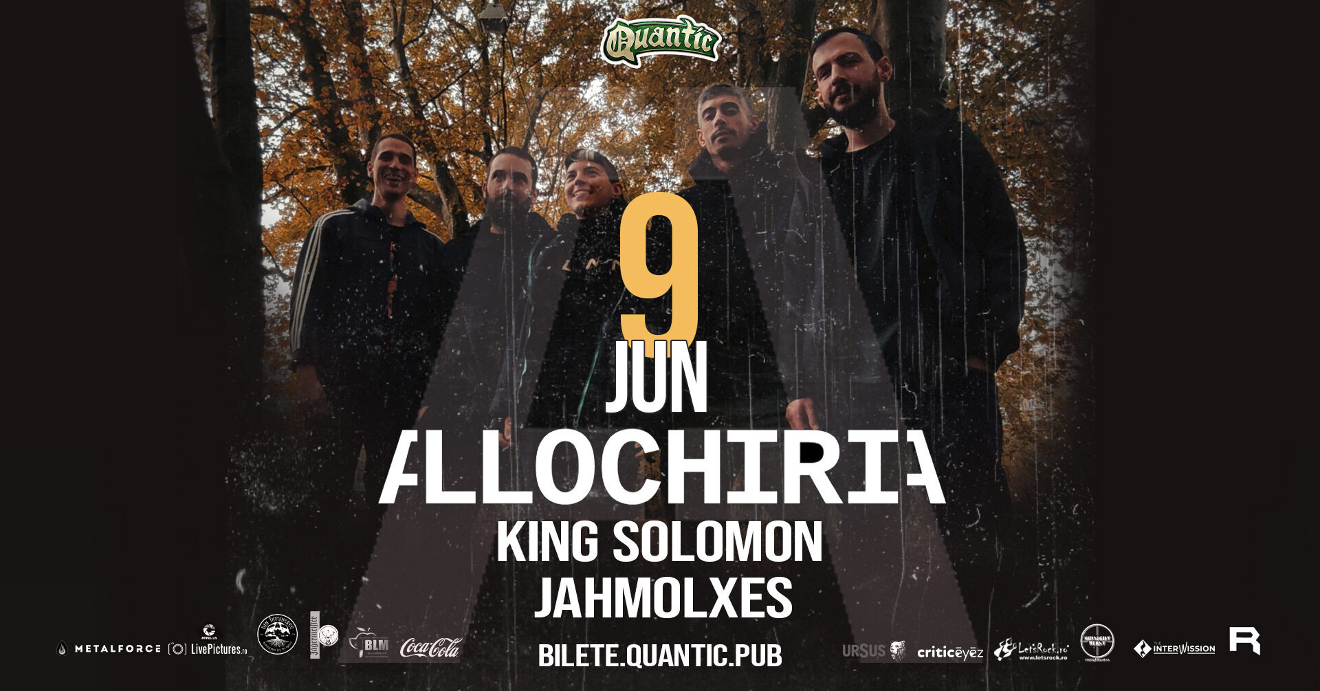 Cronică de concert Allochiria în club Quantic, 9 iunie 2024