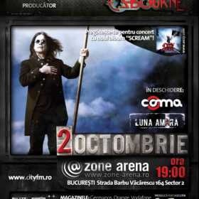 Cronica Ozzy Osbourne la Bucuresti - 2 octombrie 2010