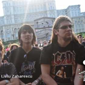 Poze cu publicul de la festivalul Rock the City