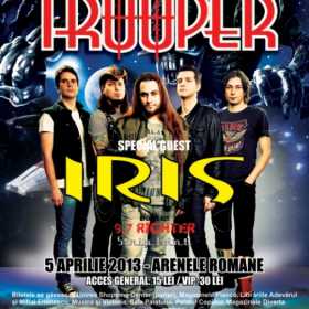 Cronica Trooper - An Iron Tribute la Arenele Romane, 5 aprilie 2013