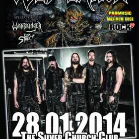 Cronica Iced Earth, Warbringer si Elm Street la Silver Church, 28 ianuarie 2014