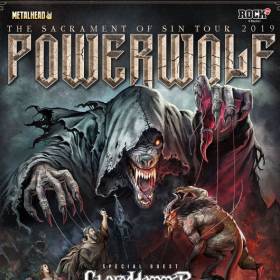 CRONICĂ DE CONCERT POWERWOLF SI GLORYHAMMER LA ARENELE ROMANE, 27 NOIEMBRIE 2019