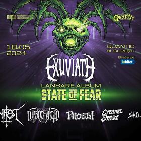 Cronică de concert Exuviath, Infest, Turbocharged, Phobia, Eternal Strike si Solludus in Quantic, 18 aprilie 2024