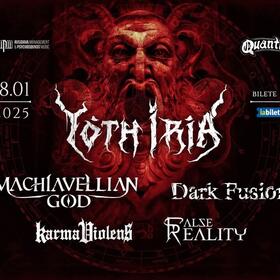 Cronică de Concert Yoth Iria, Machiavellian God, Dark Fusion, False Reality si Karma Violens în Club Quantic