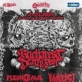 Cronică Bucharest Deathfest în club Quantic, 1 martie 2025